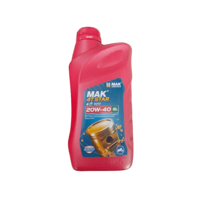 Speedo partsMak 20w - 40 Engine oil 900ml with scooty gear oil